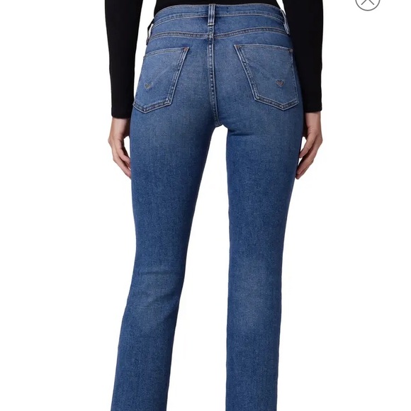 💥HP💥 HUDSON Los Angeles Barbara  Skinny front slit raw hem sz 31 - Picture 12 of 12